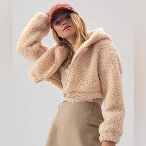Cozy Cream Teddy Jacket for Women